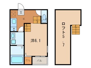 ラファン熱田の物件間取画像